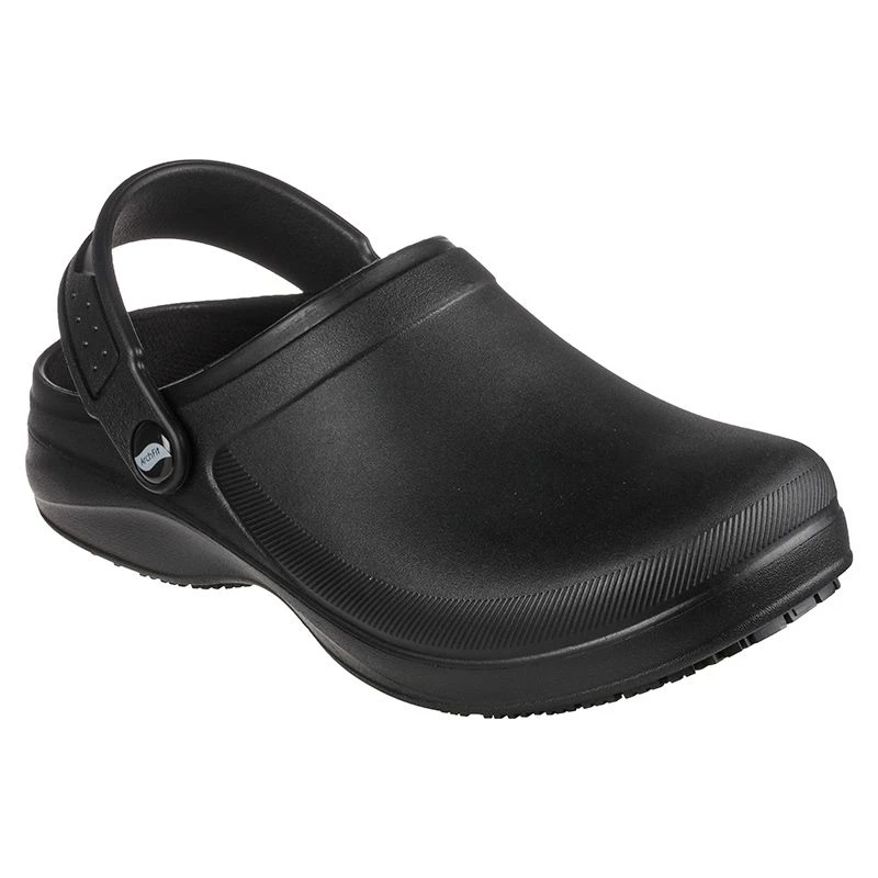 Skechers Women's Work Arch Fit: Riverbound SR Slip On Runners Black
