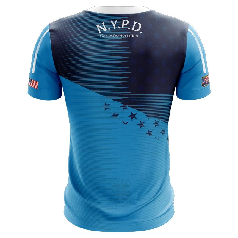 NYPD GAA Player Fit Jersey - Dublin - Image 2
