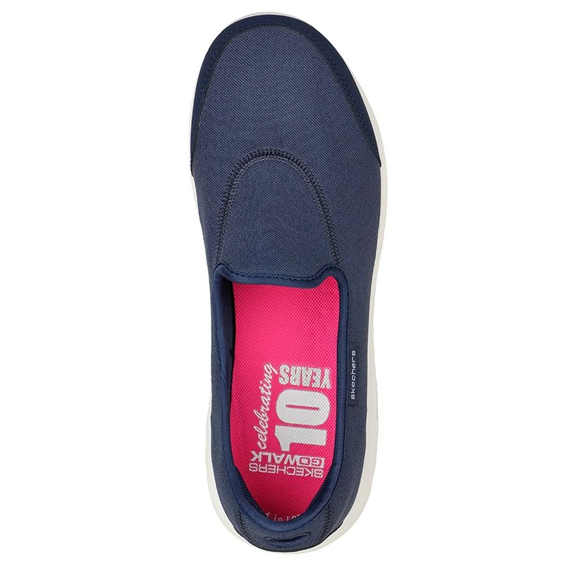 Skechers Women's Go Walk Classic - Ideal Sunset Slip-On Runners Navy - Image 4