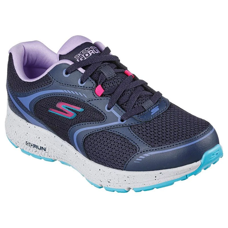 Skechers Women's Skechers GO RUN Consistent - Vivid Horizon Navy / Lavender - Image 3