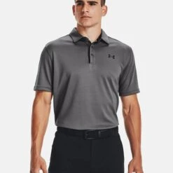 Under Armour Men's Tech Polo Graphite / Black