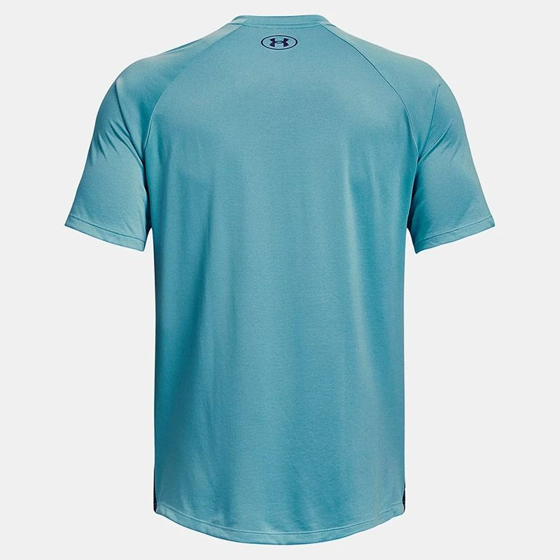 Under Armour Men's UA Techâ„¢ Fade T-Shirt Glacier Blue / Sonar Blue - Tall - Image 6