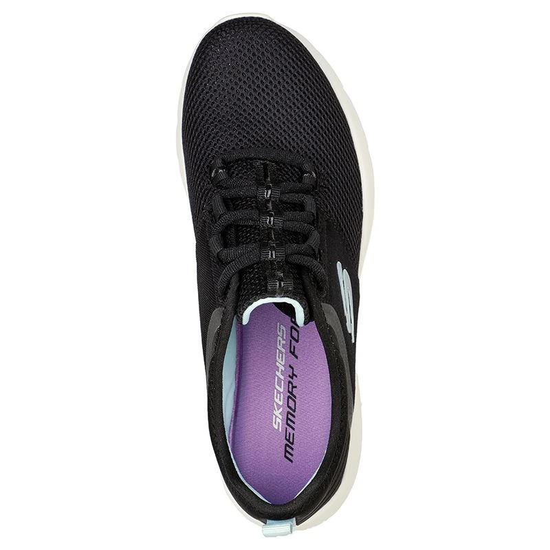 Skechers Women's Dynamight 2.0 Momentous Runners Black / Aqua - Image 4