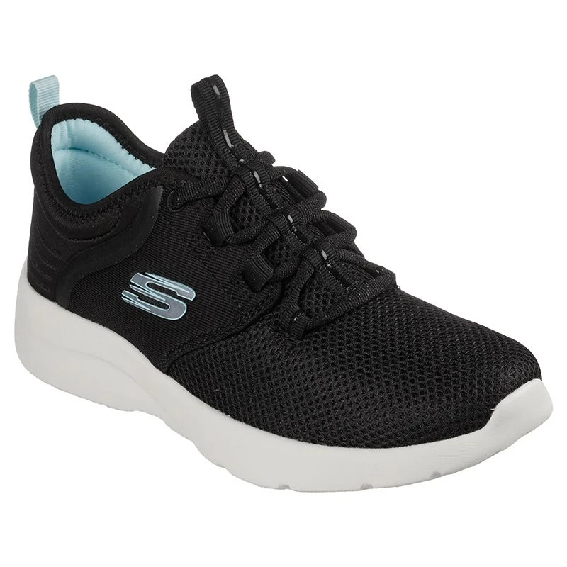 Skechers Women's Dynamight 2.0 Momentous Runners Black / Aqua - Image 3