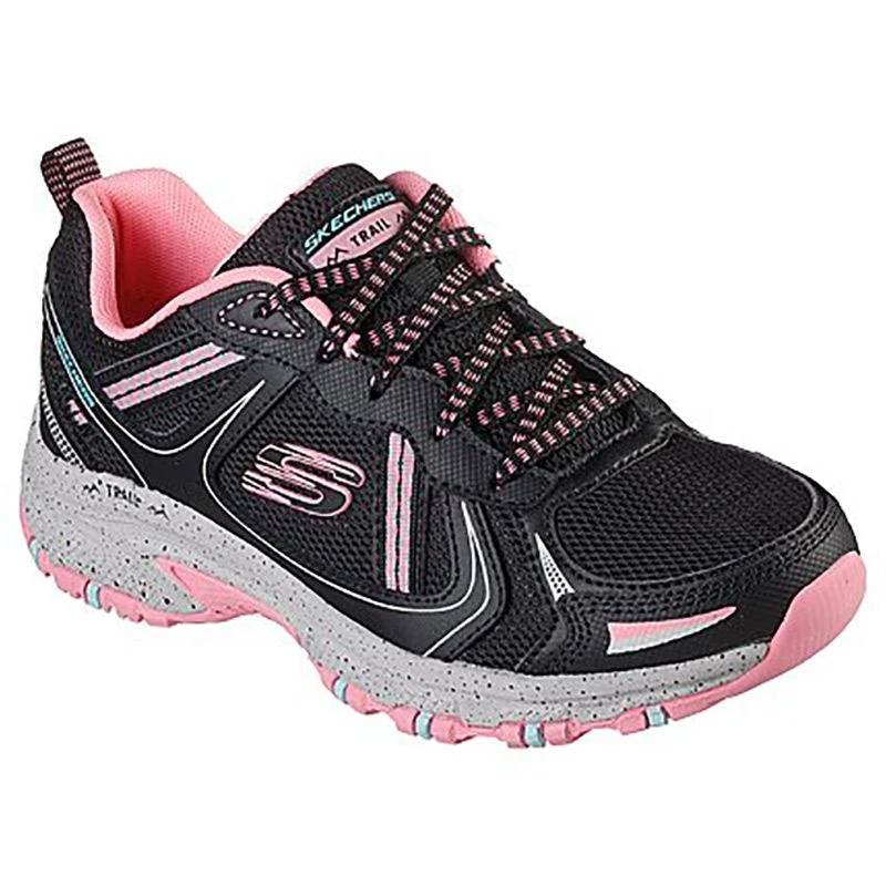 Skechers Women's Hillcrest - Vast Adventure Walking Shoes Black / Hot Pink - Image 3