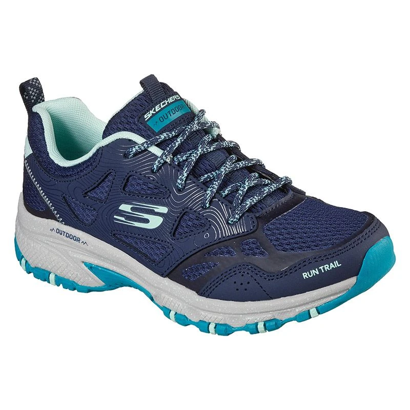 Skechers Women's Hillcrest - Pure Escapade Runners Navy / Turquoise - Image 3