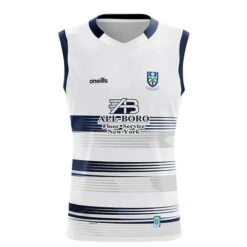 Monaghan GAA Kids' Training Vest White / Marine