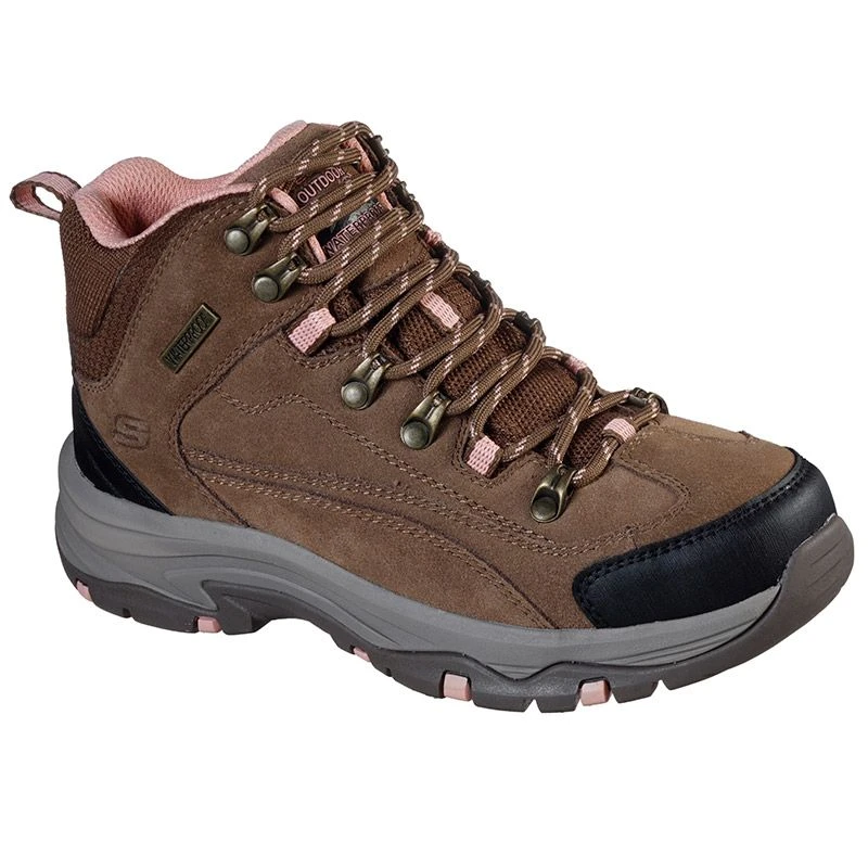 Skechers Women's Trego Alpine Trail Hiking Boots Brown - Image 3