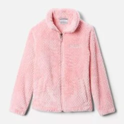 Columbia Kids' Fire Side Fleece Jacket Pink Orchid