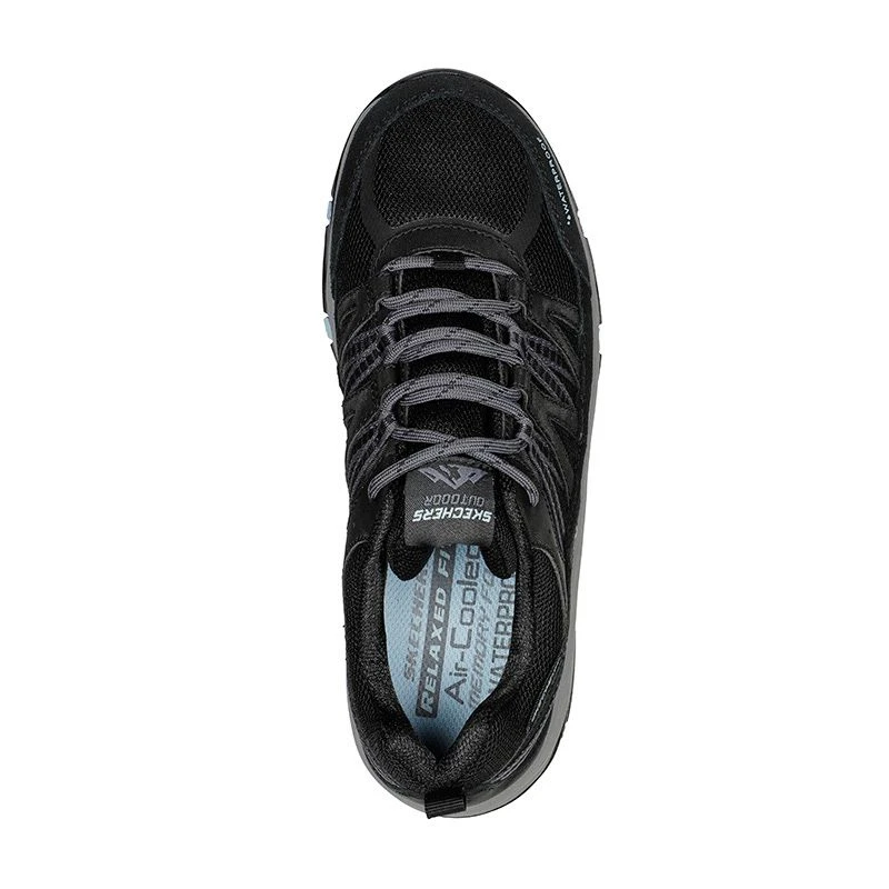 Skechers Women's Relaxed Fit: Trego - Lookout Point Black / Blue - Image 4