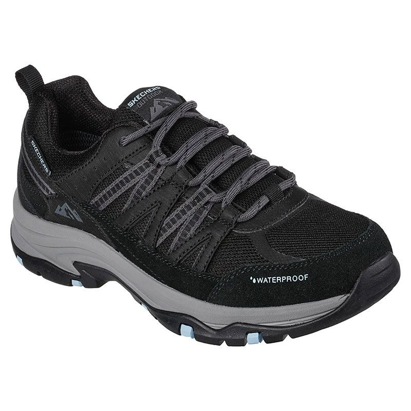 Skechers Women's Relaxed Fit: Trego - Lookout Point Black / Blue - Image 3