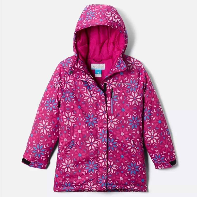 Columbia Kids' Alpine Free Fallâ„¢ II Ski Jacket Wild Fuchsia Paperflakes