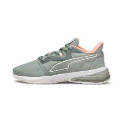 Puma Women's LVL-UP XT Trainers Quarry / Elektro Peach