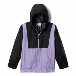 Columbia Kids' Lily Basin™ Jacket Black / Frosted Purple
