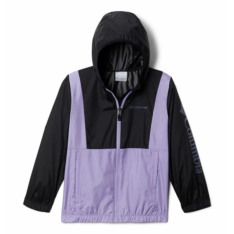 Columbia Kids' Lily Basin™ Jacket Black / Frosted Purple