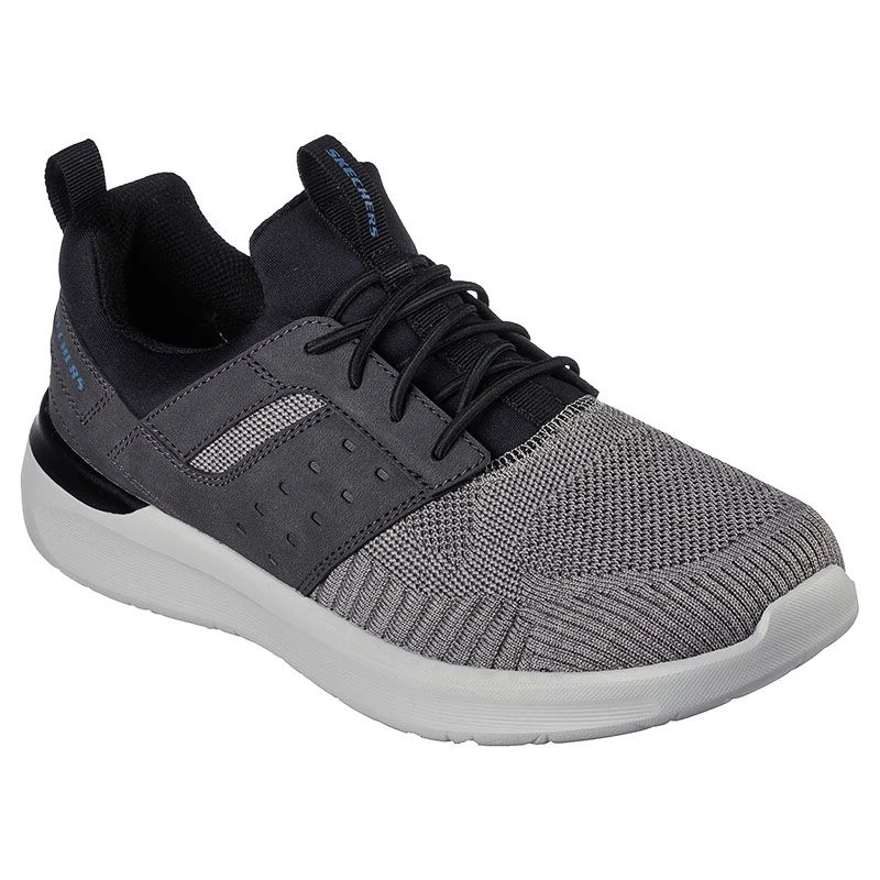 Skechers Men's Lattimore - Radium Grey / Black - Image 3