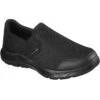 Skechers Men's Flex Advantage 4.0 Slip On Trainers Black