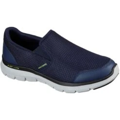 Skechers Men's Flex Advantage 4.0 Slip On Trainers Navy