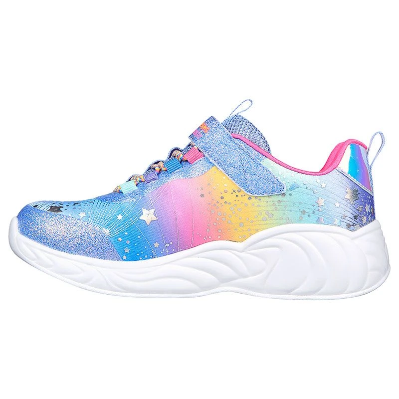 Skechers Kids' Unicorn Dreams Junior Runners Blue / Multi - Image 2