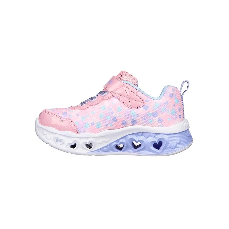 Skechers Kids' Flutter Heart Light Infant Runners Pink / Lavender - Image 2