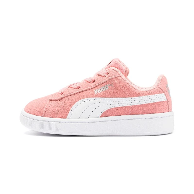 Puma Kids' Vikky V2 SD Infant Street Shoes Bridal Rose / White Silver