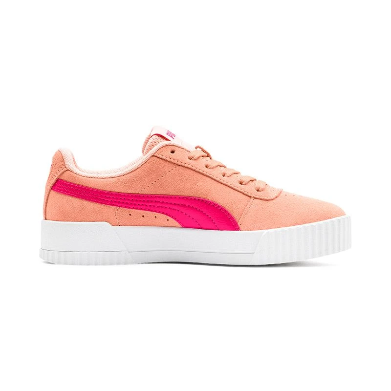 Puma Kids' Carina Youth Runners Peach Parfait / Purple - Image 2