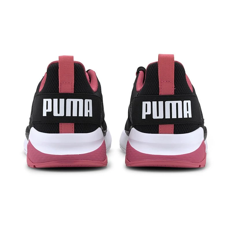 Puma Women's Anzarun Trainers Black / Glowing Pink / White - Image 6