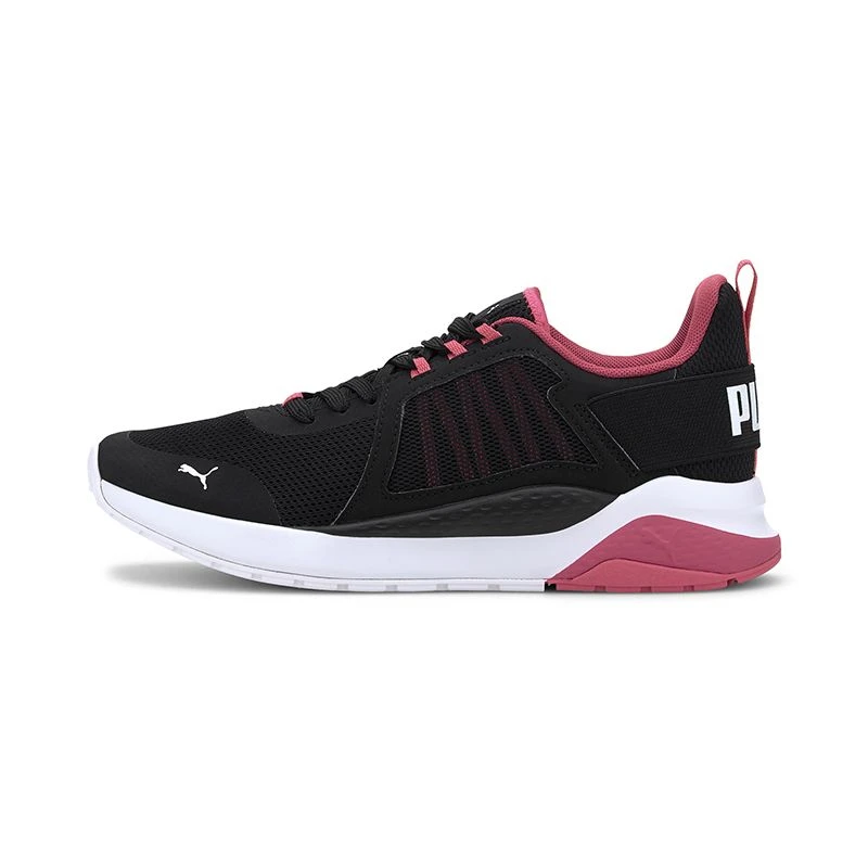 Puma Women's Anzarun Trainers Black / Glowing Pink / White