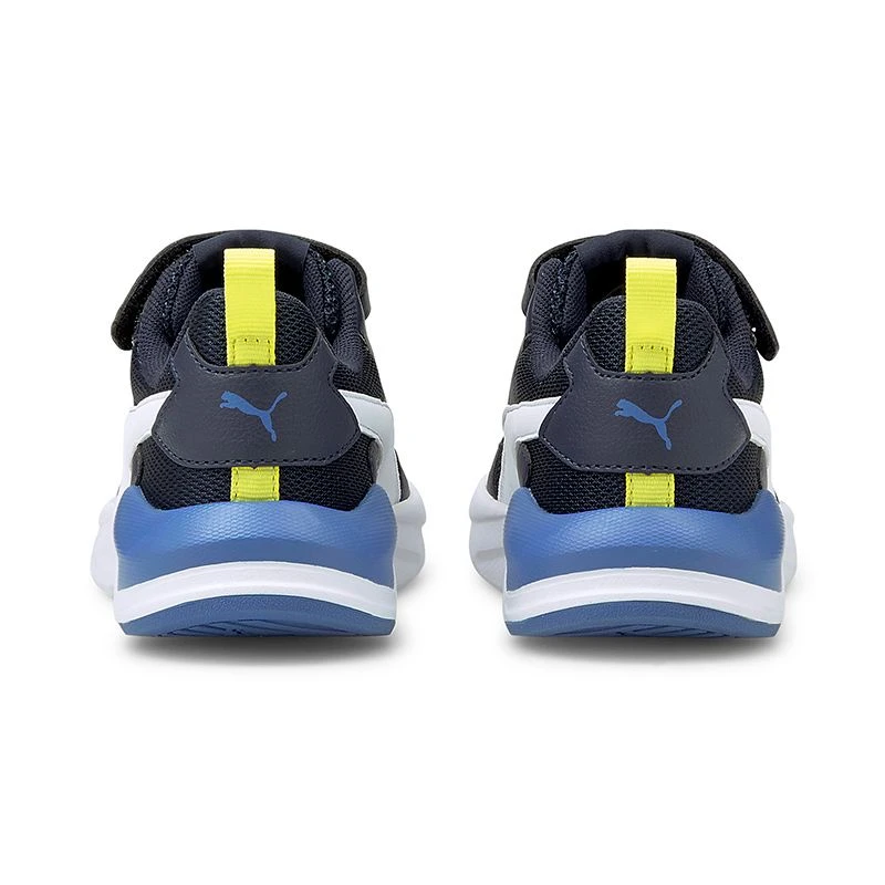 Puma Kids' X-Ray Lite PS Trainers Peacoat / White / Sulphur Spring / Star Sapphire - Image 6