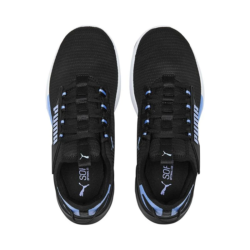 Puma Men's Retaliate 2 Running Shoes Black / Elektro Purple - Image 3