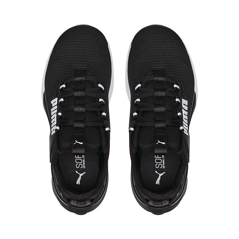 Puma Kids' Retaliate 2 Youth Runners Black / White - Image 4