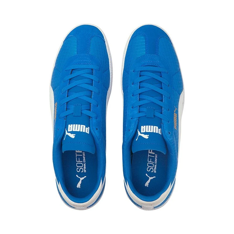 Puma Men's Club NL Trainers Blue / White / Gold - Image 5