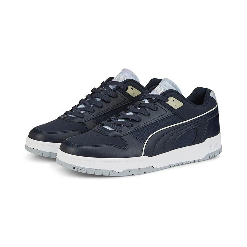 Puma Men's Forever Better RBD Game Low Sneakers Parisian Night / Pristine / Pebble Grey - Image 6