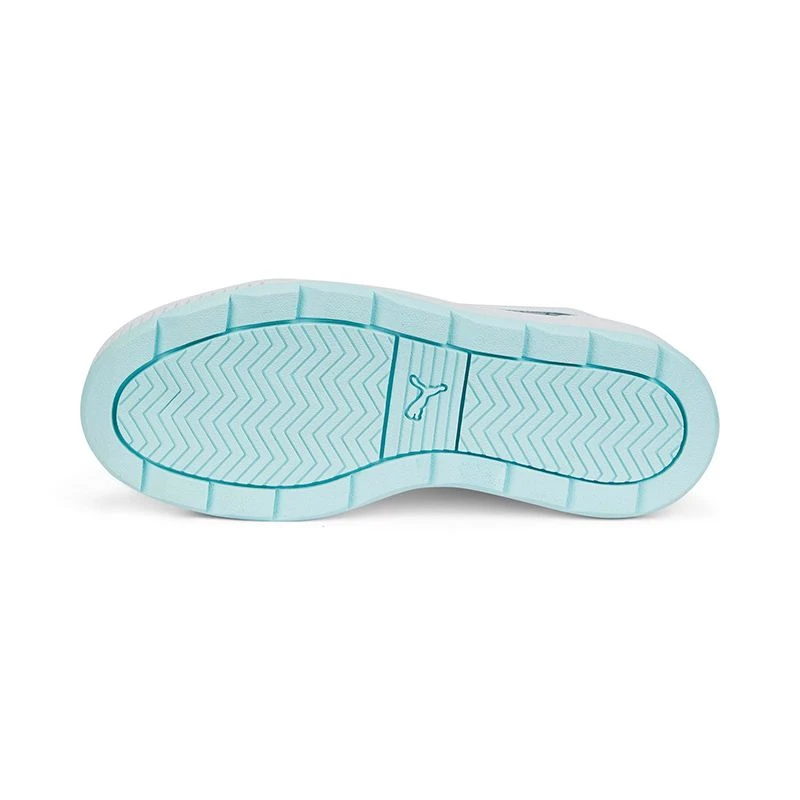 Puma Kids' Karmen Rebelle Night Out Youth Runners White / Light Aqua - Image 4