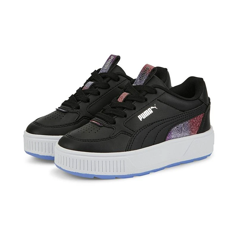 Puma Kids' Karmen Rebelle Night Out Junior Sneakers Black / Lavendar Pop - Image 3