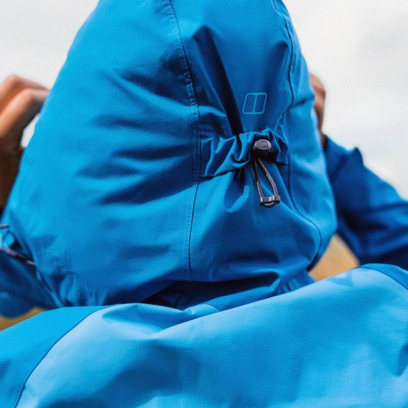 Berghaus Women's Deluge Pro Waterproof Jacket Navagio Bay / Seaport - Image 4