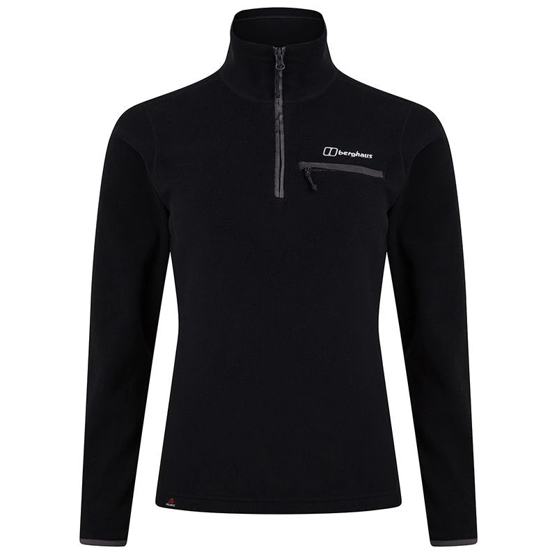 Berghaus Women's Prism 2.0 Micro Fleece Half Zip Black - Image 8