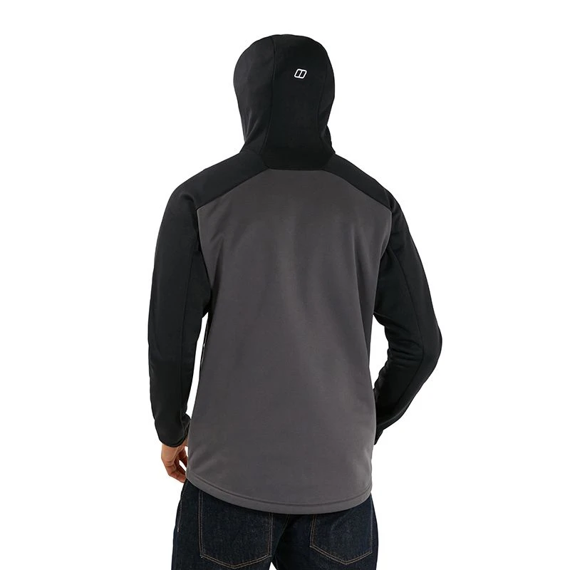 Berghaus Men's Gyber Fleece Jacket Grey / Black - Image 2