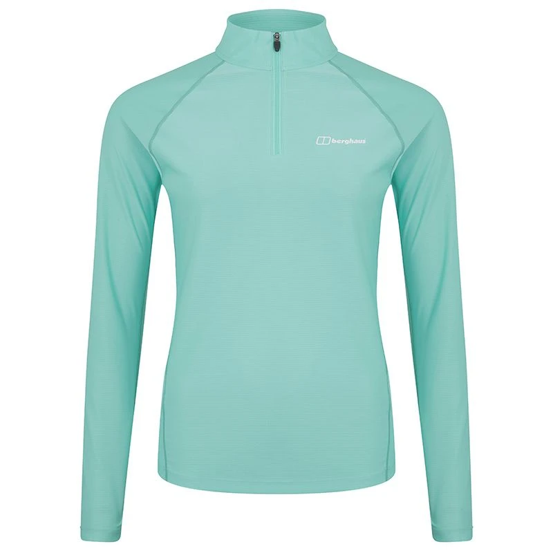 Berghaus Women's 24/7 Half Zip Dusty Jade Green - Image 6
