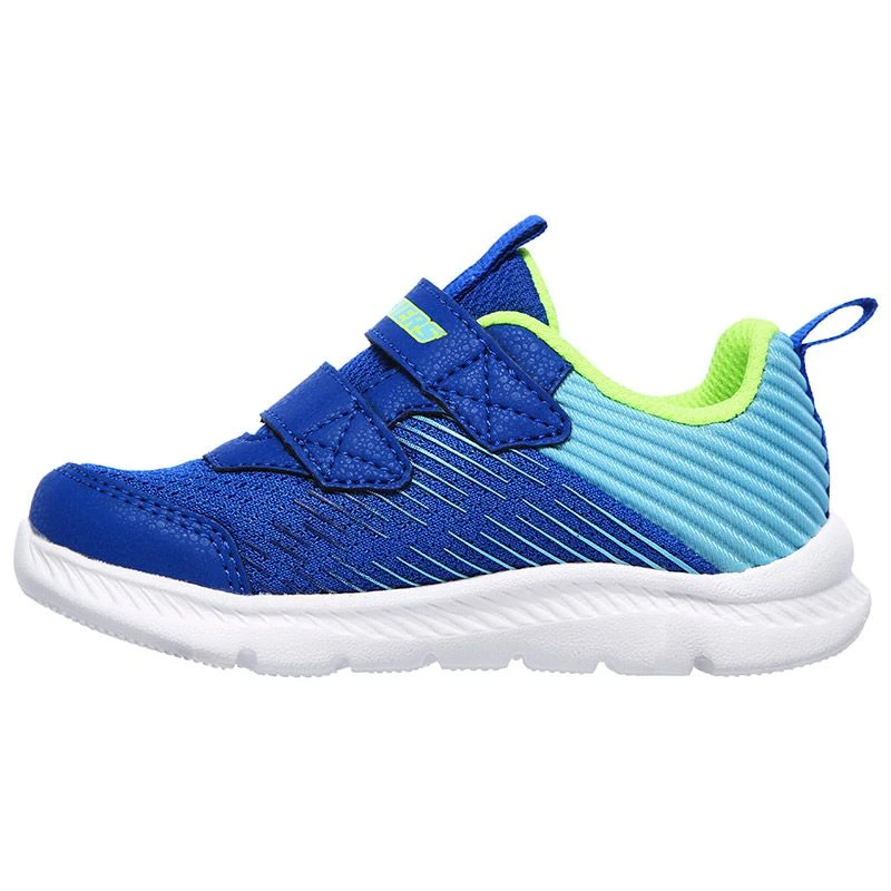 Skechers Kids' Comfy Flex 2.0 Micro-Rush Infant Runners Blue / Light Blue - Image 2