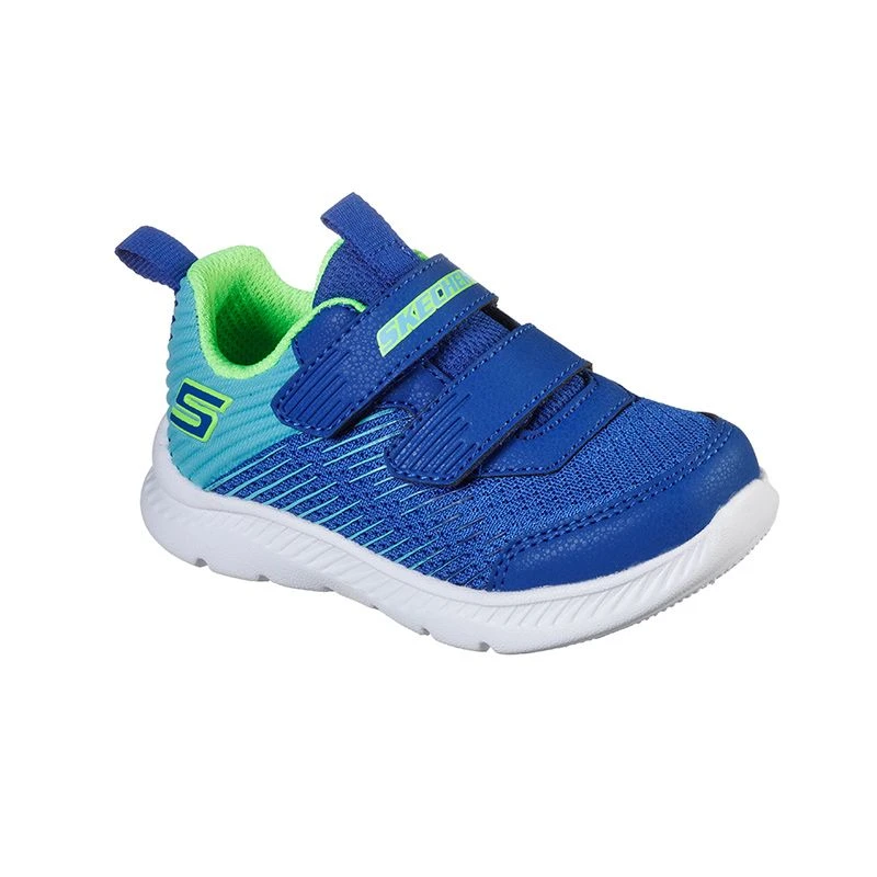 Skechers Kids' Comfy Flex 2.0 Micro-Rush Infant Runners Blue / Light Blue - Image 3