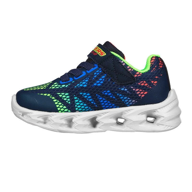 Skechers Kids' S Lights: Vortex 2.0 Infant Runners Navy / Multi - Image 2