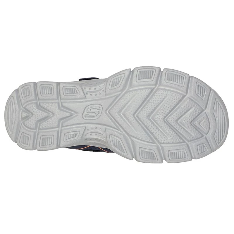 Skechers Kids' Relix Valder Junior Closed Sandals Navy / Lime - Image 5