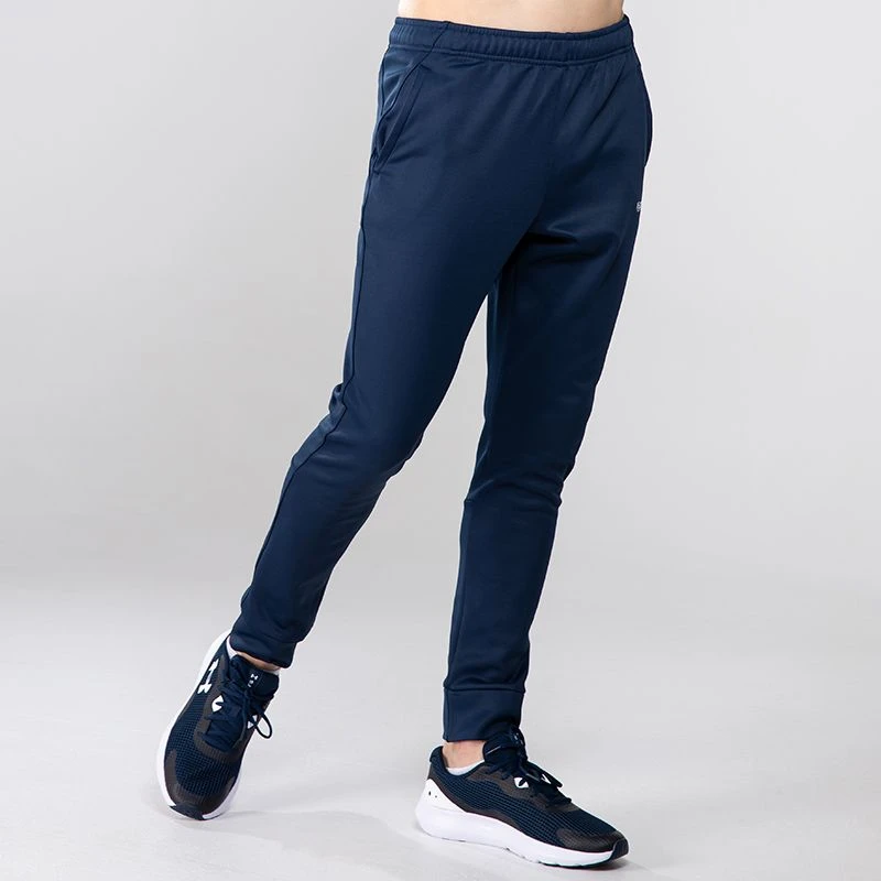 Men's Zack Fleece Skinny Tracksuit Bottoms Marine - Image 3