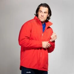 Men's Sloan Fleece Lined Full Zip Jacket Red