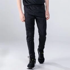 Kids' Cody Hybrid Skinny Tracksuit Bottoms Black / Red / Grey