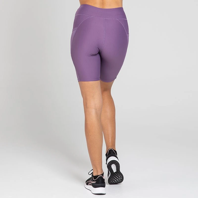 Women's Ariana Cycling Shorts Purple - Image 5