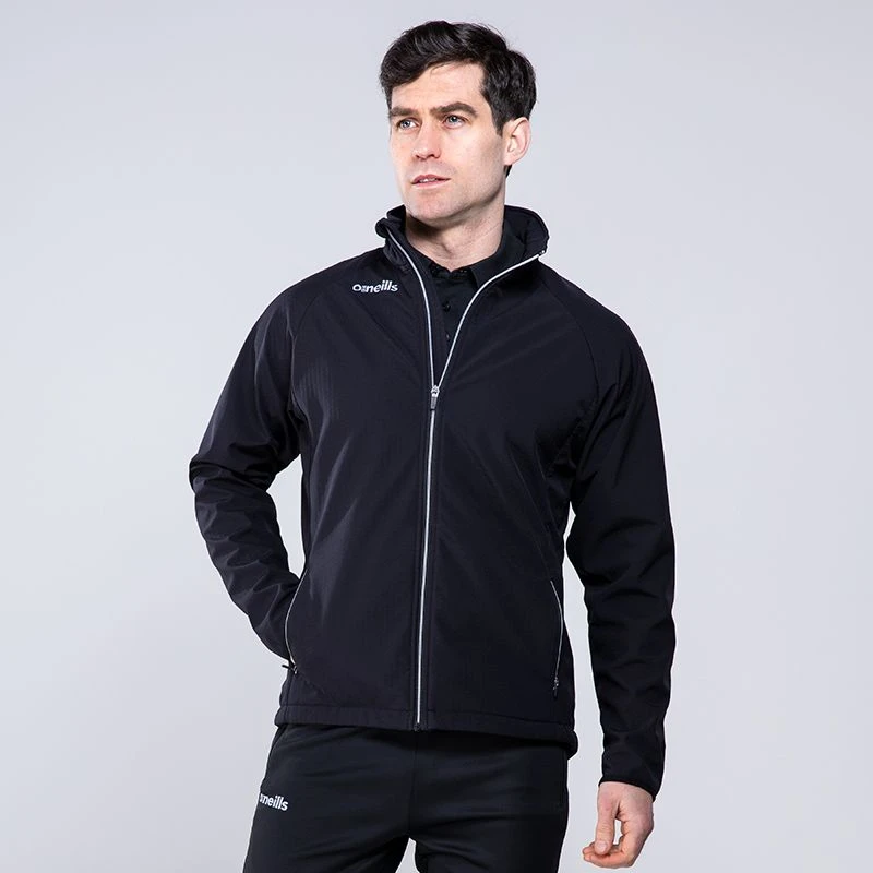 Men's Idaho Soft Shell Full Zip Jacket Black