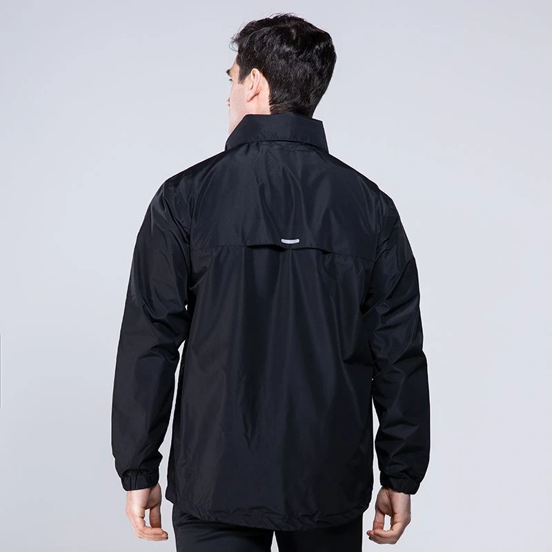 Men's Dalton Rain Jacket Black - Image 4