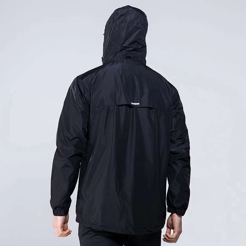 Men's Dalton Rain Jacket Black - Image 3